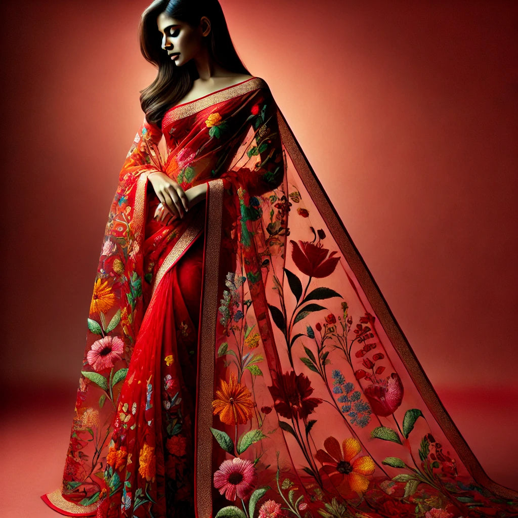 Organza Embroidery