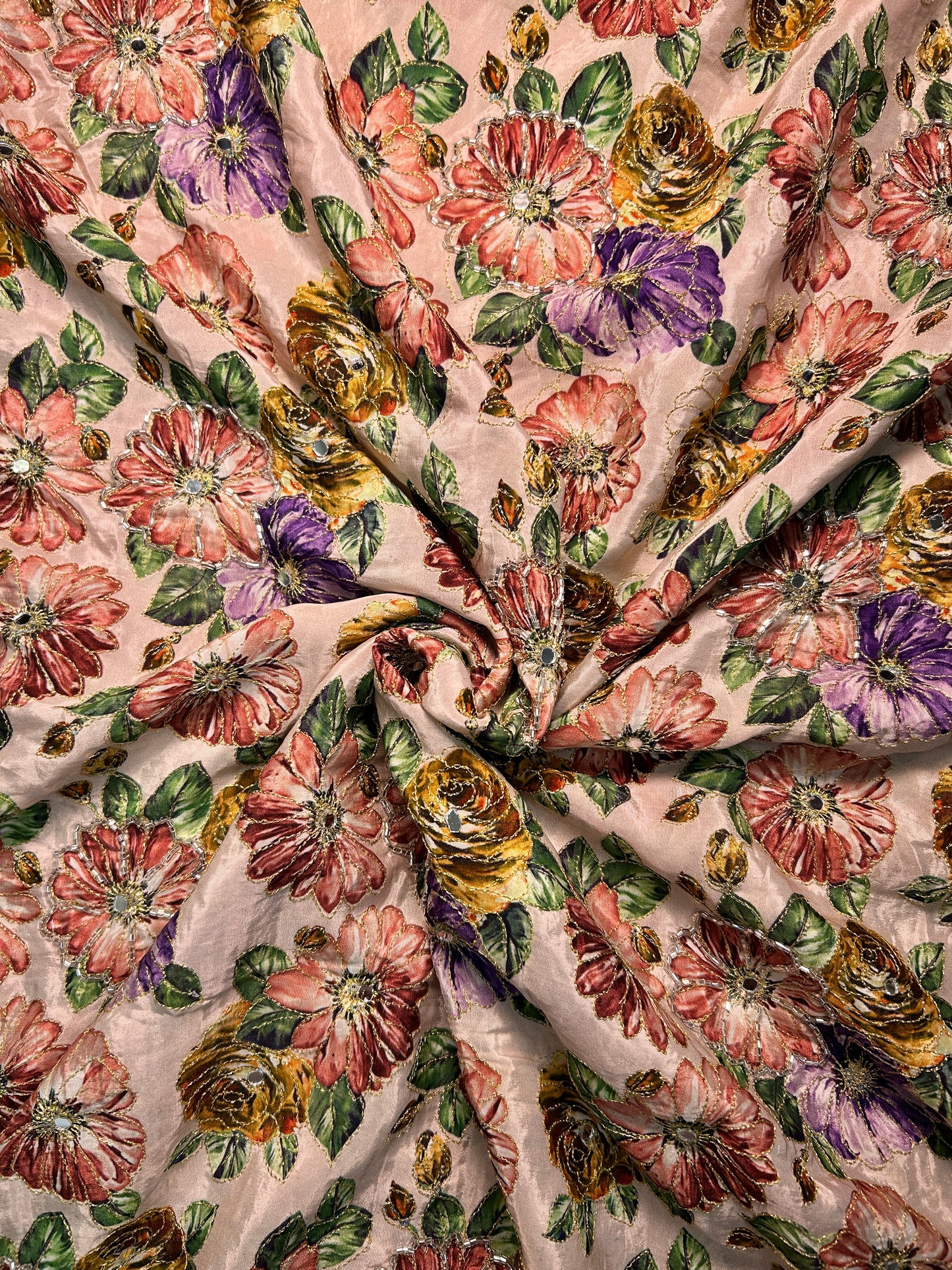 CREPE EMROIDERY 8870-PP