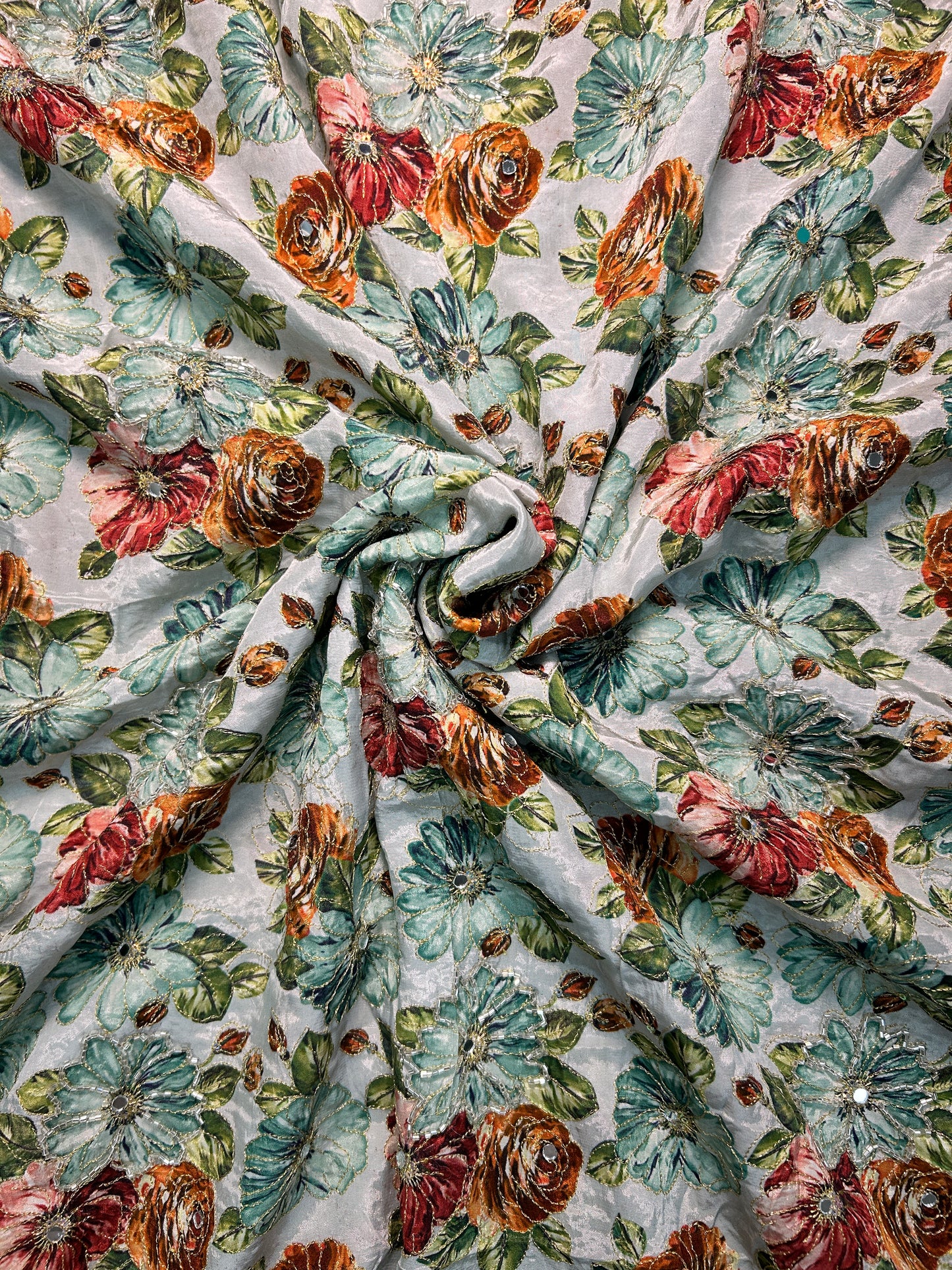 CREPE EMROIDERY 8870-PP