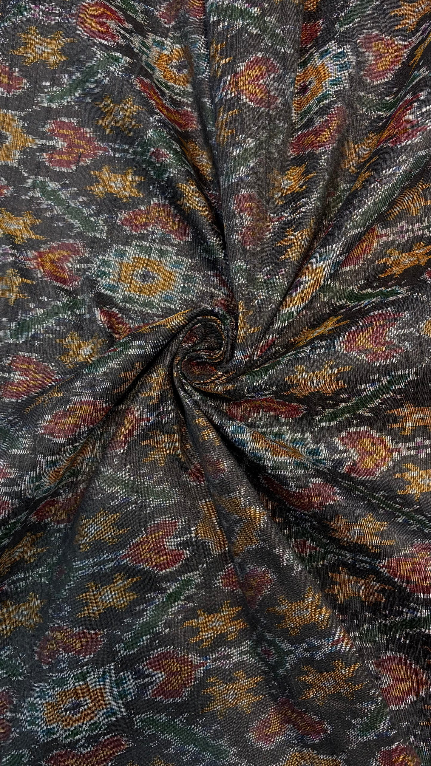 Raw Silk Ikkat