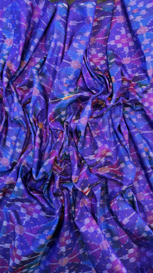 Raw Silk Ikkat