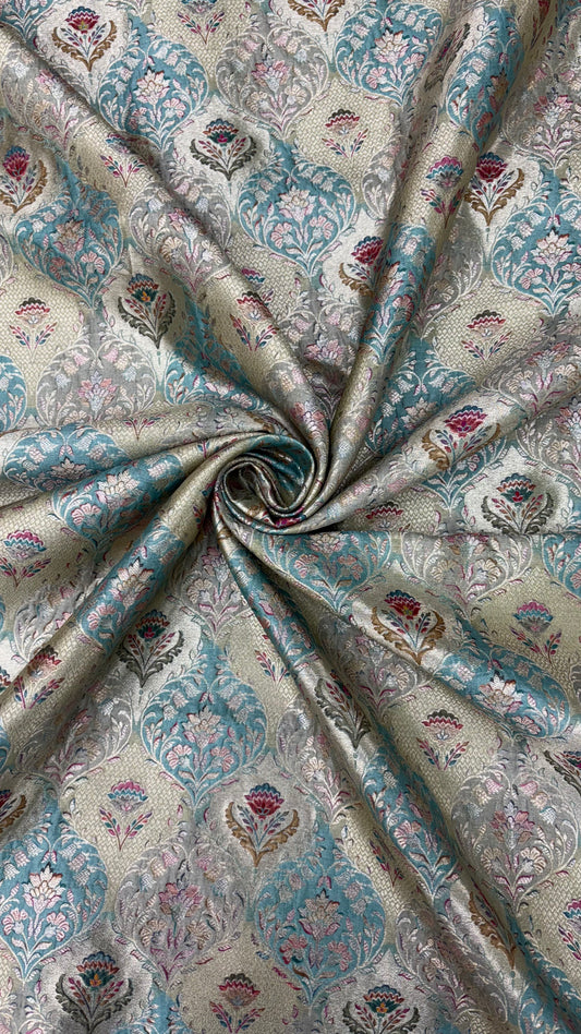 Dupion Silk Mina Brocade
