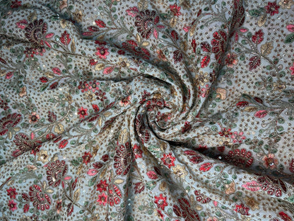 GEORGETTE EMBROIDERY DN-MK-505