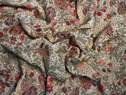 GEORGETTE EMBROIDERY DN-MK-505