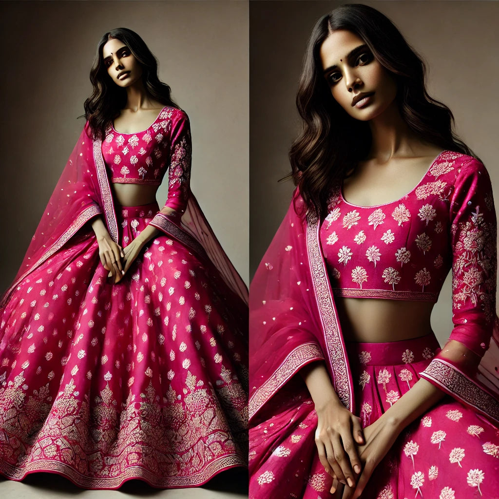 RAW SILK BUTI