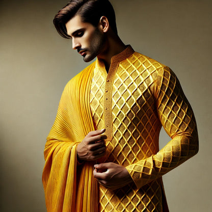 Slub Silk Embroidery