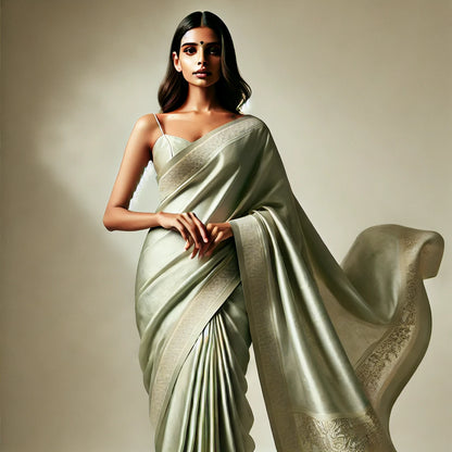 TUSSAR EMBROIDERY ABLA08