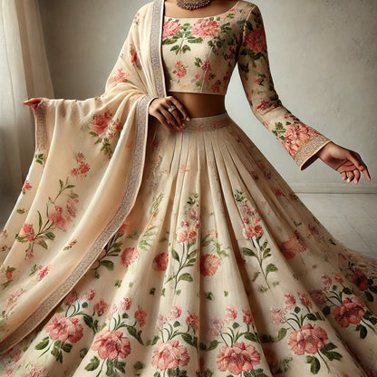 Chanderi Print TH-FB-037