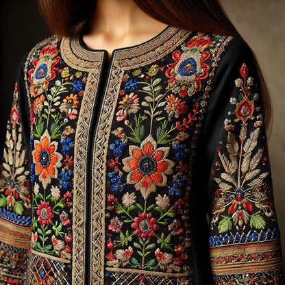 GEORGETTE EMBROIDERY DN. 97389