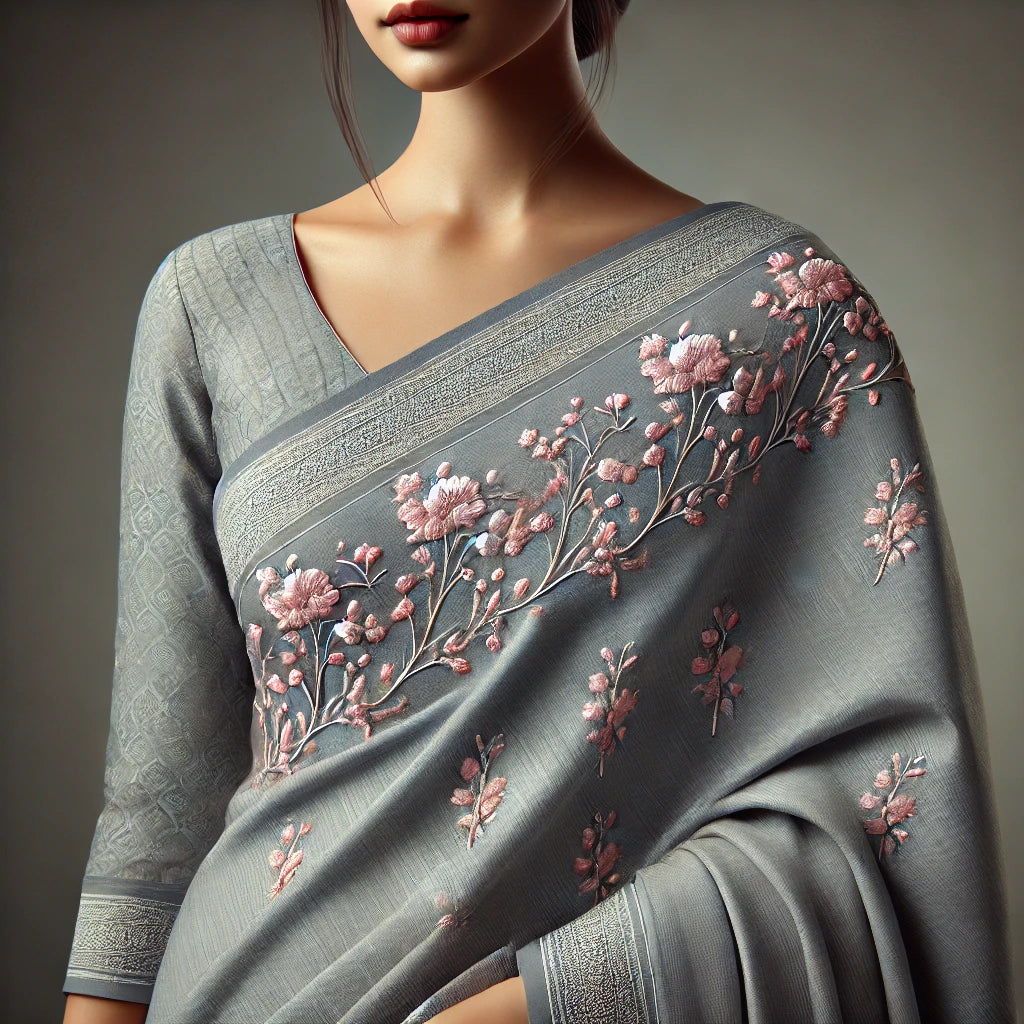 LINEN DYED EMBROIDERY