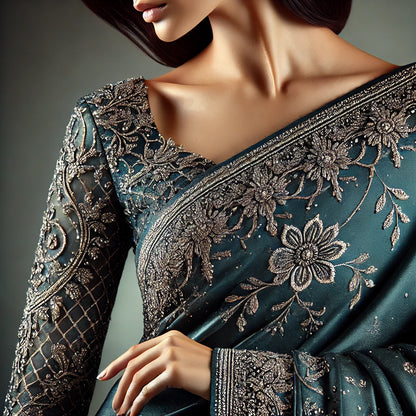 NET EMBROIDERY LF#6055