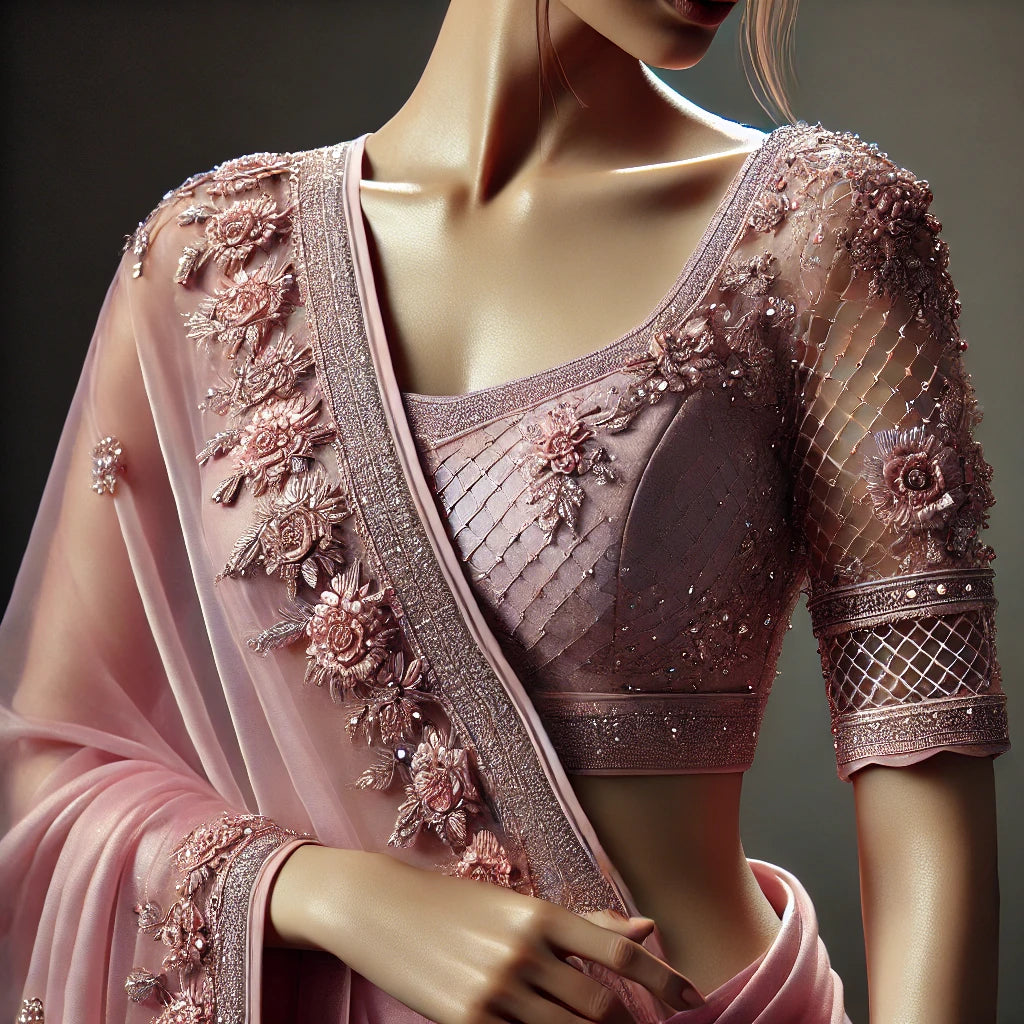 NET EMBROIDERY LF#6055