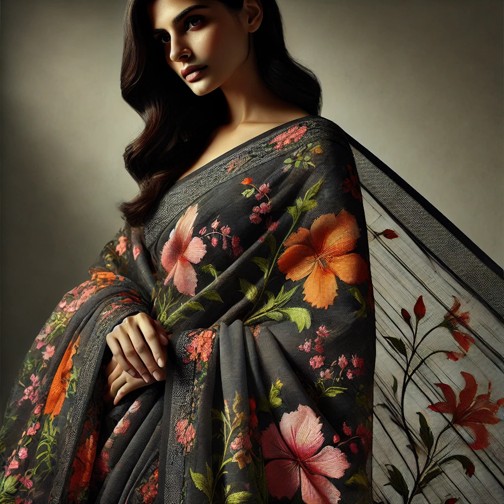 ORGANZA EMBROIDERED EHW 1138