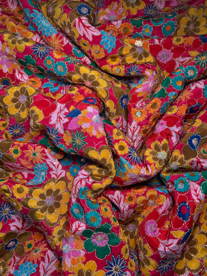 CREPE SILK EMBROIDERY DN-665
