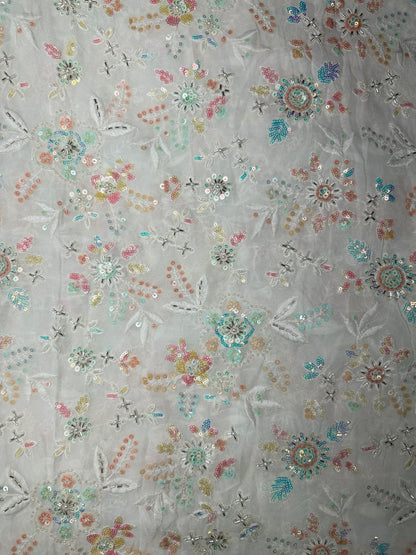 GEORGETTE EMBROIDERY DN 1439