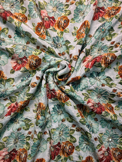 CREPE EMROIDERY 8870-PP