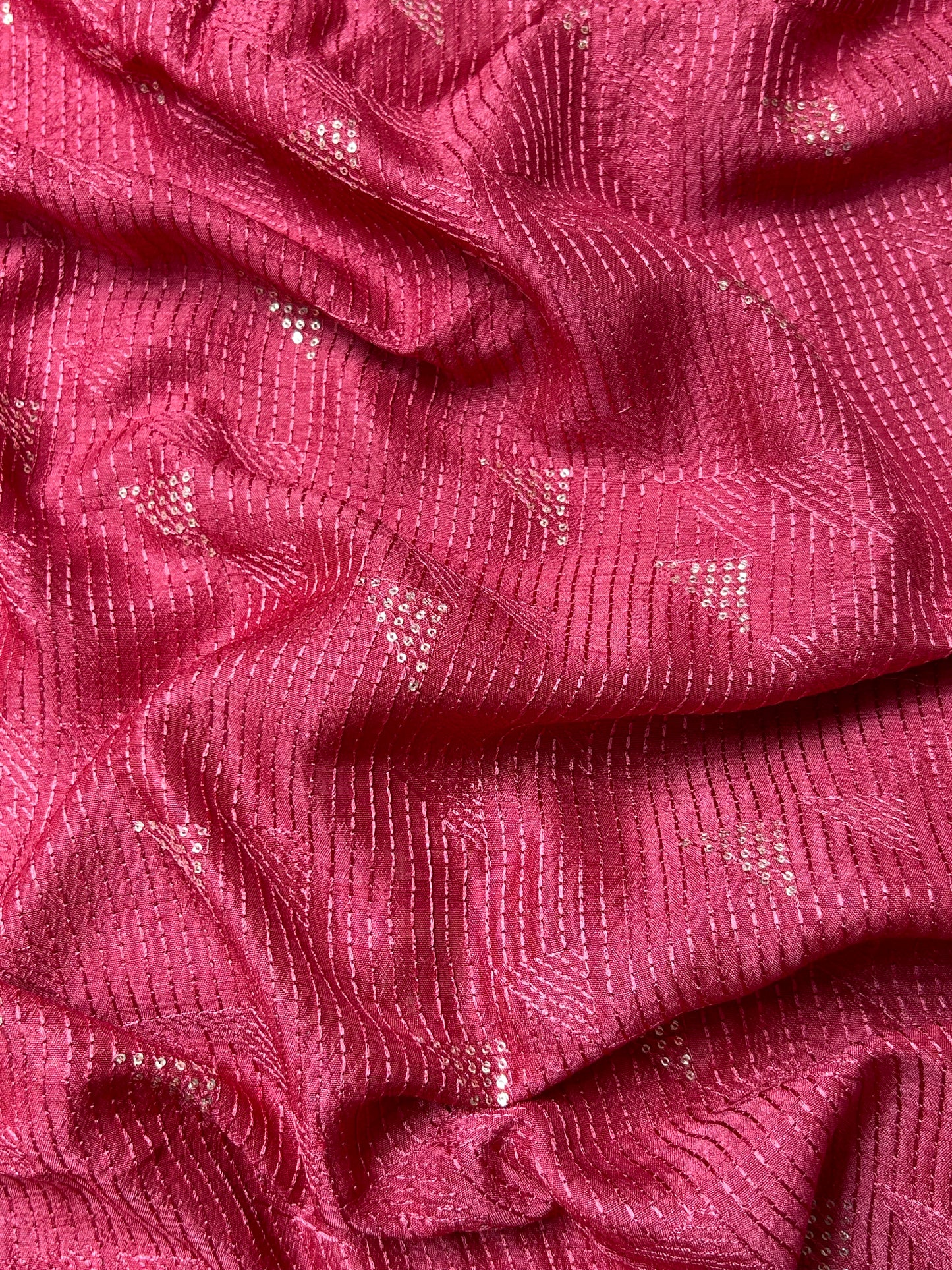 Slub Silk Embroidery