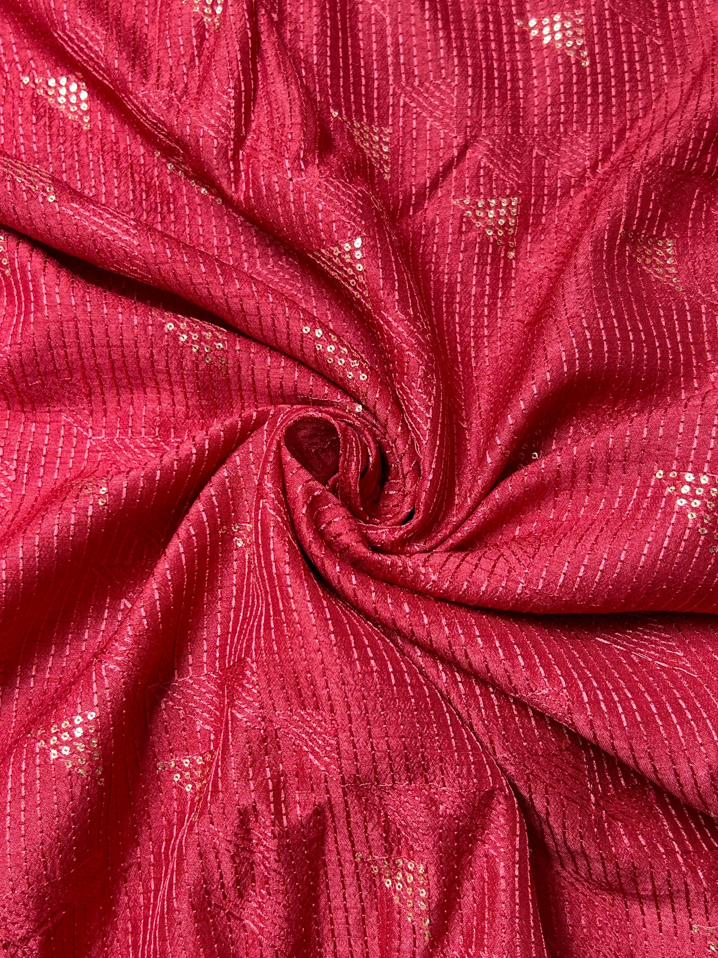Slub Silk Embroidery