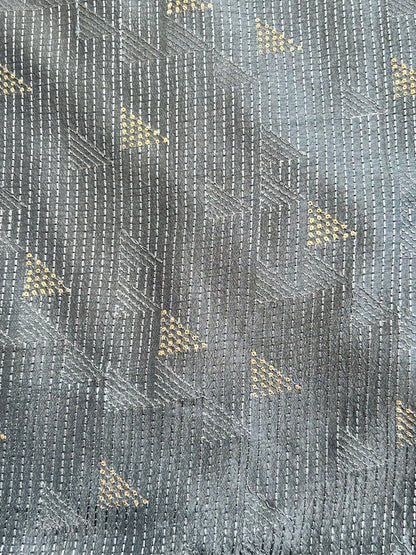 Slub Silk Embroidery