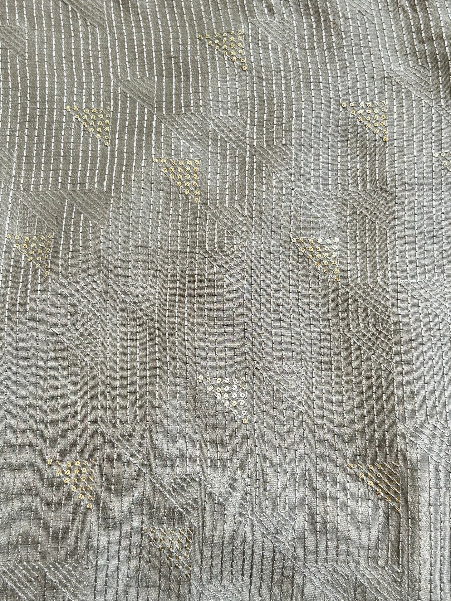 Slub Silk Embroidery