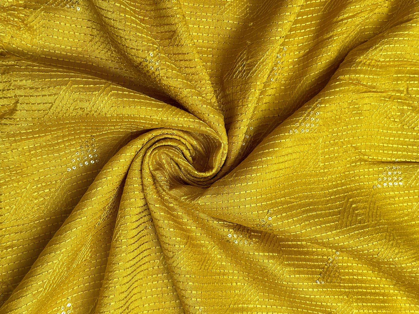 Slub Silk Embroidery