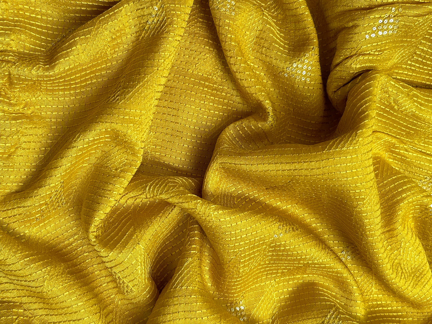Slub Silk Embroidery