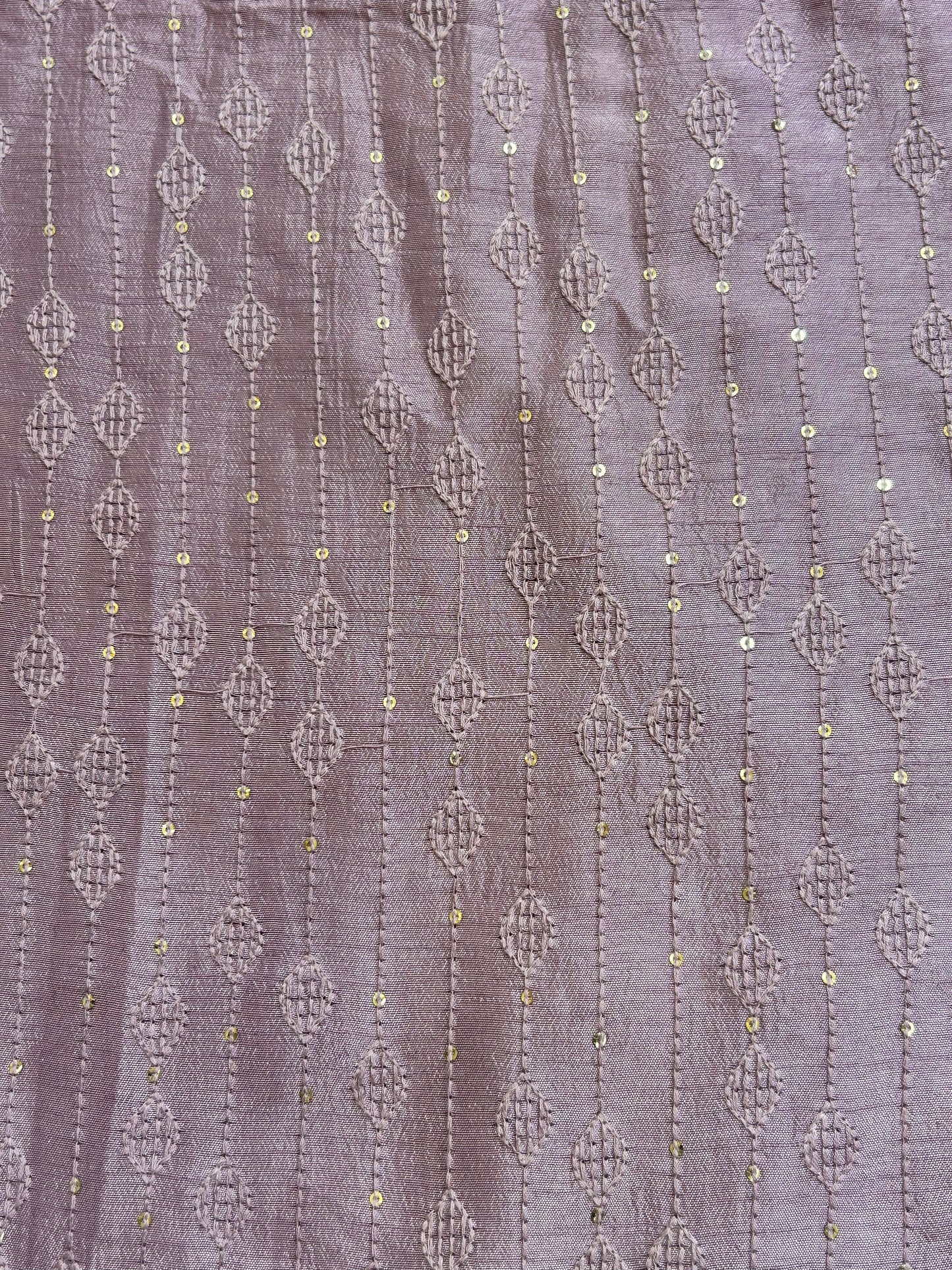 Slub Silk Embroidery