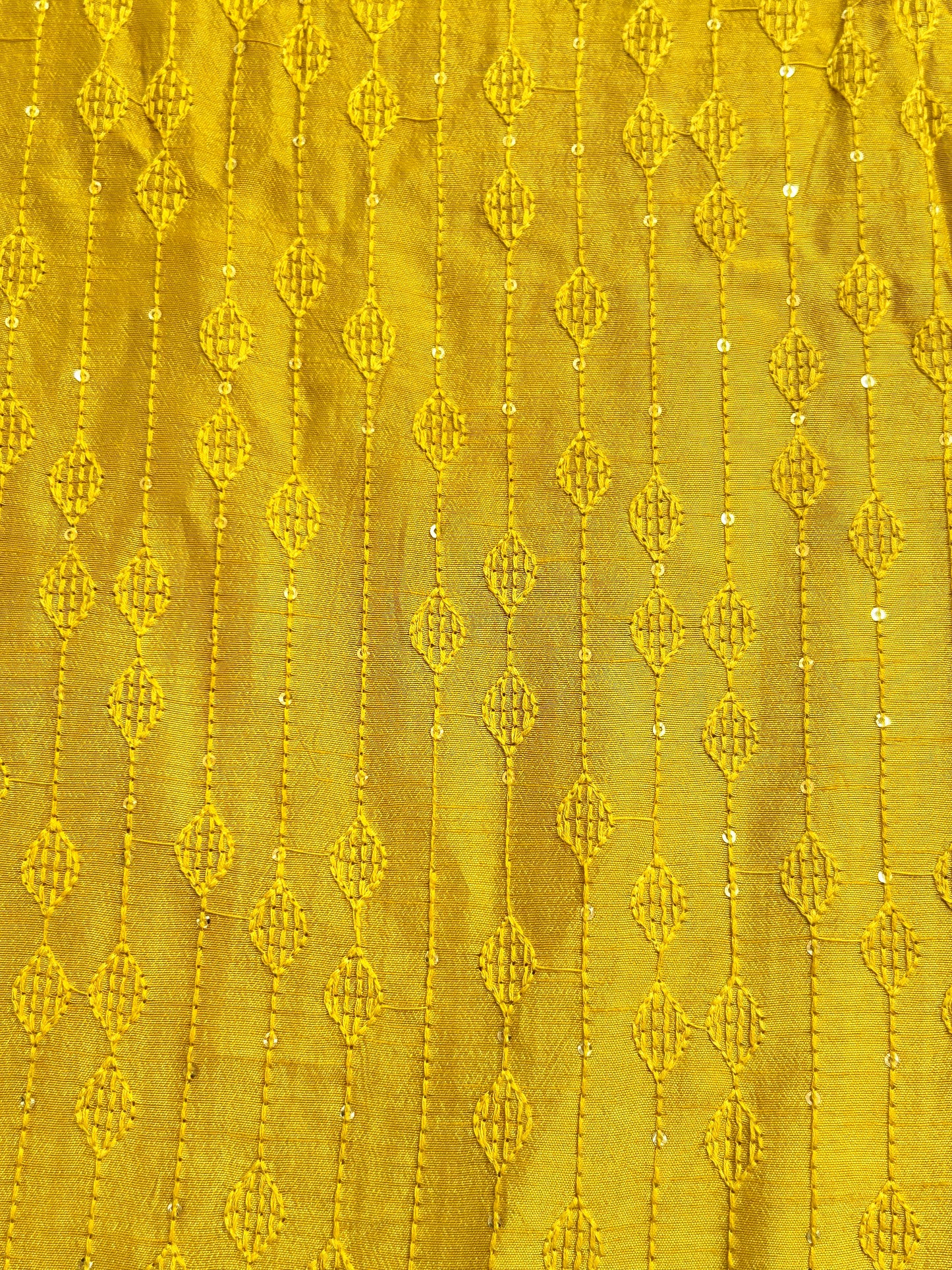 Slub Silk Embroidery