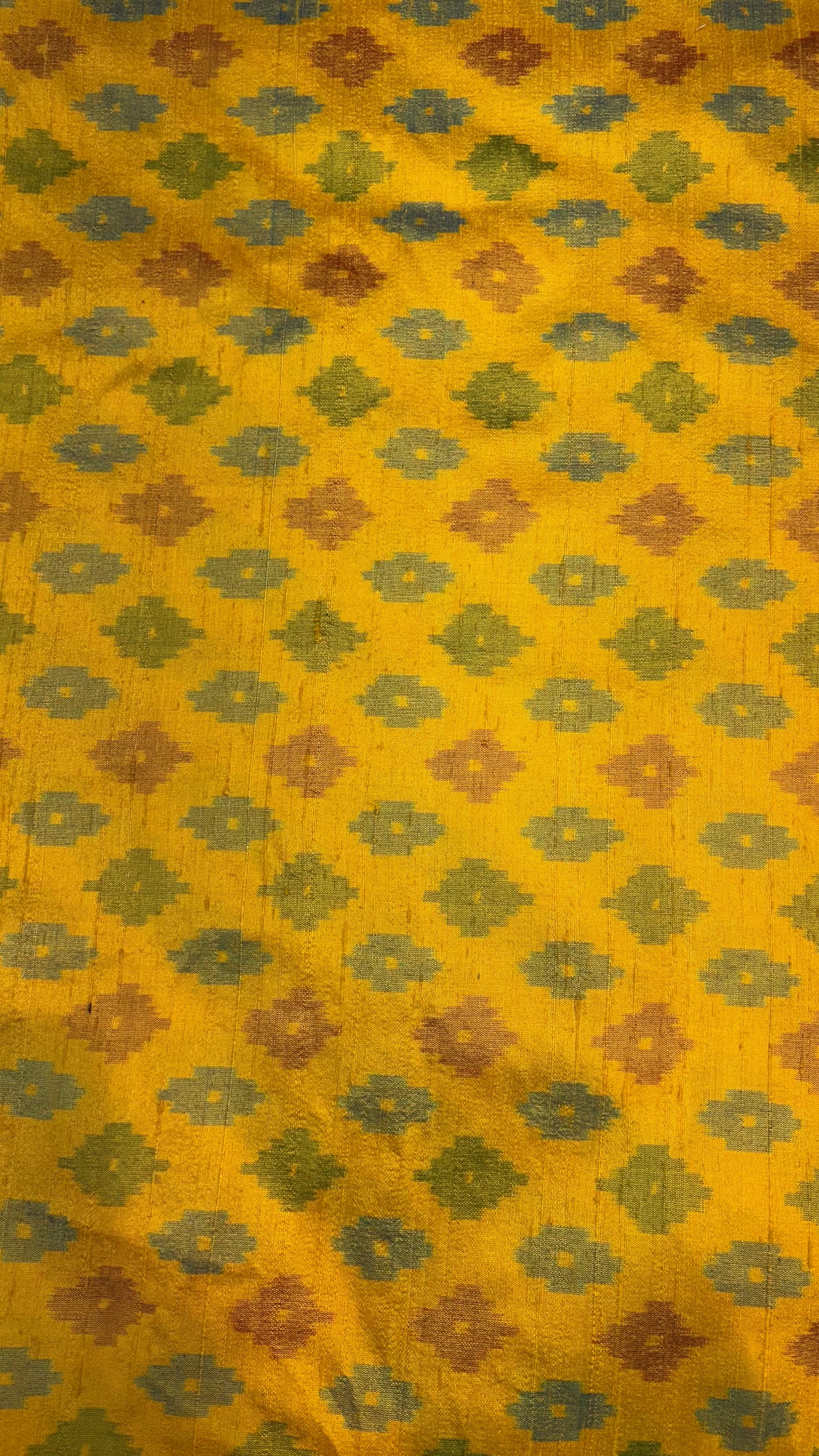 Raw Silk Ikkat