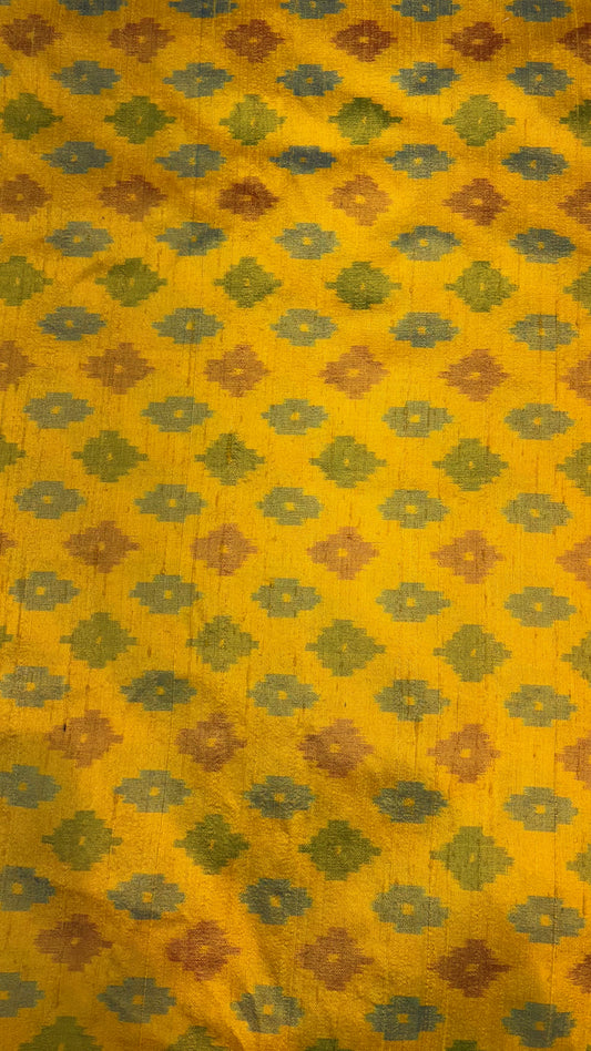 Raw Silk Ikkat