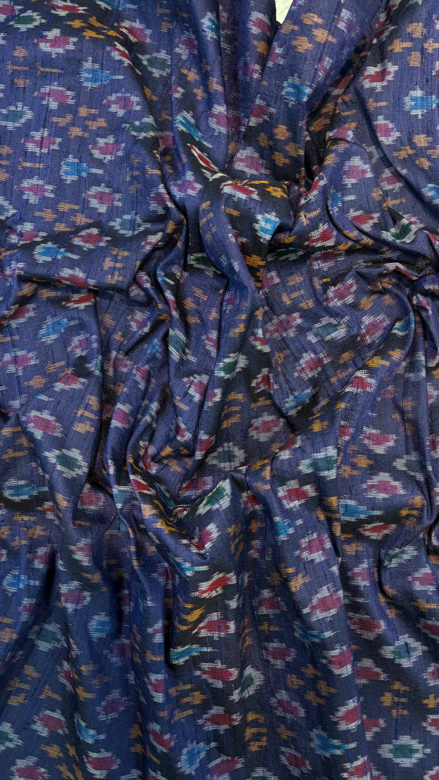 Raw Silk Ikkat