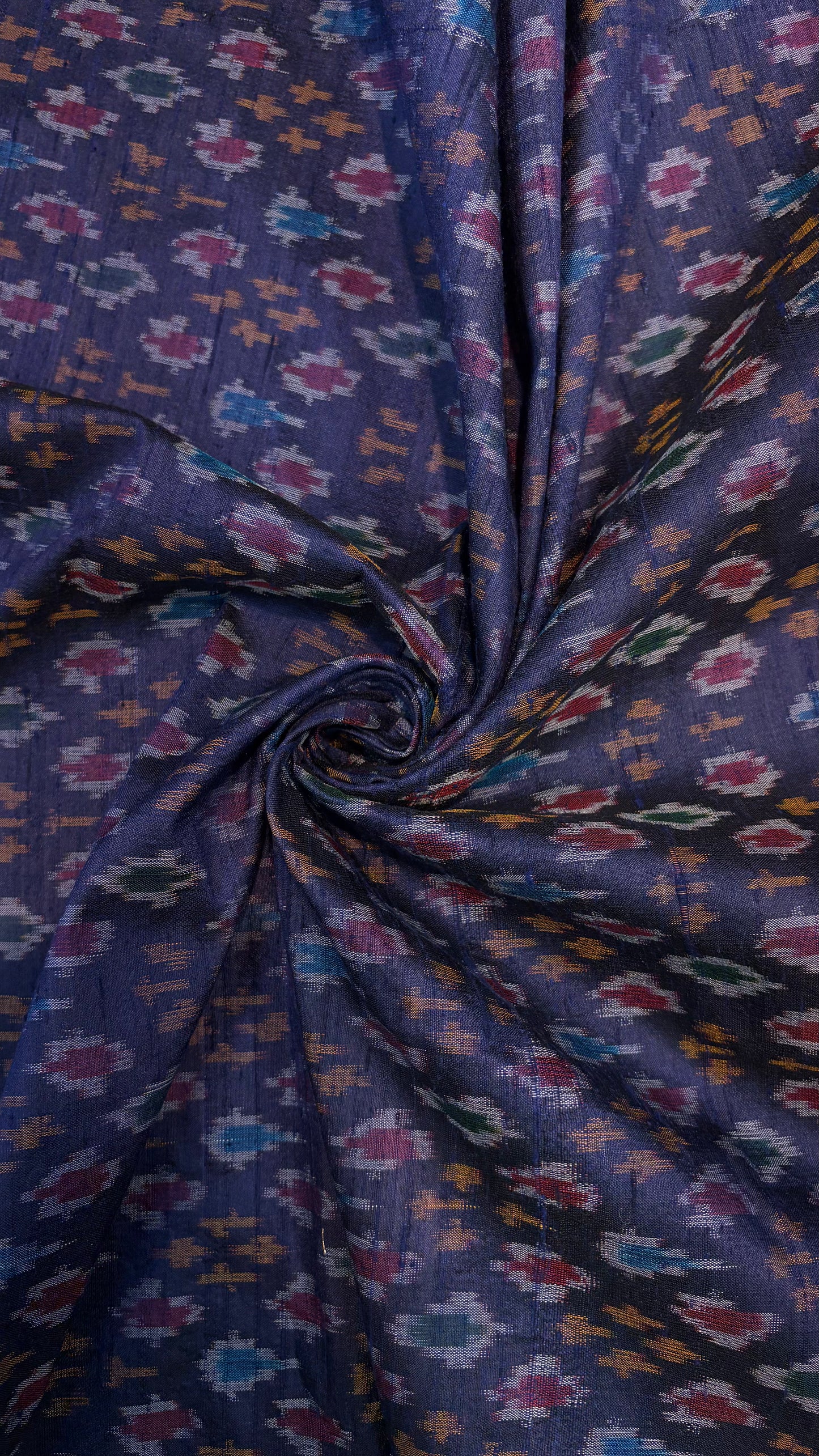 Raw Silk Ikkat
