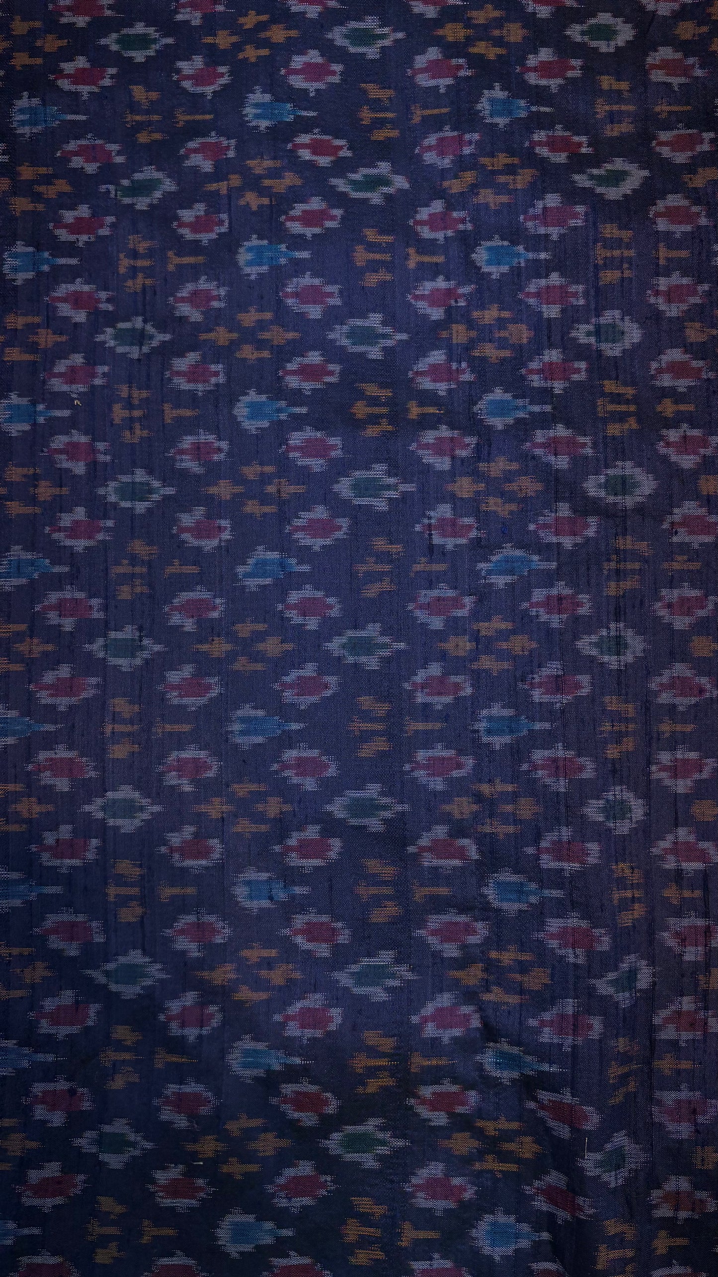 Raw Silk Ikkat