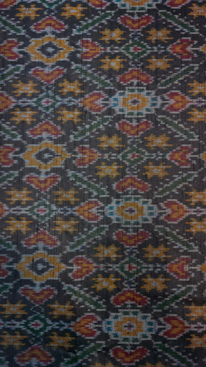 Raw Silk Ikkat