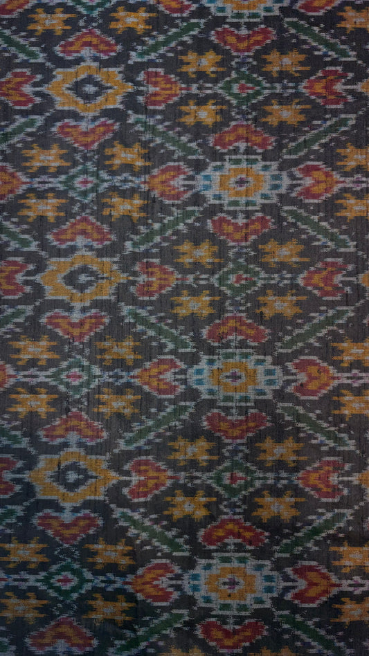 Raw Silk Ikkat