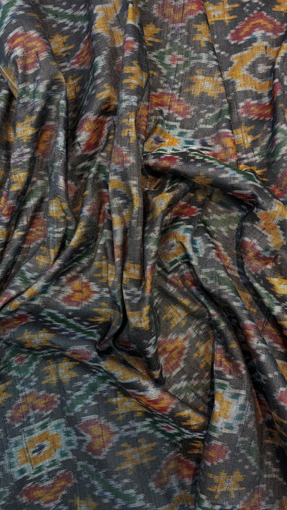 Raw Silk Ikkat