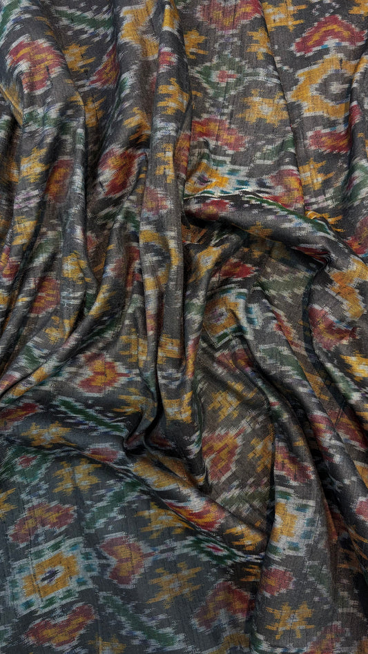 Raw Silk Ikkat