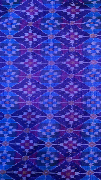 Raw Silk Ikkat