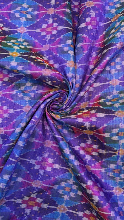 Raw Silk Ikkat