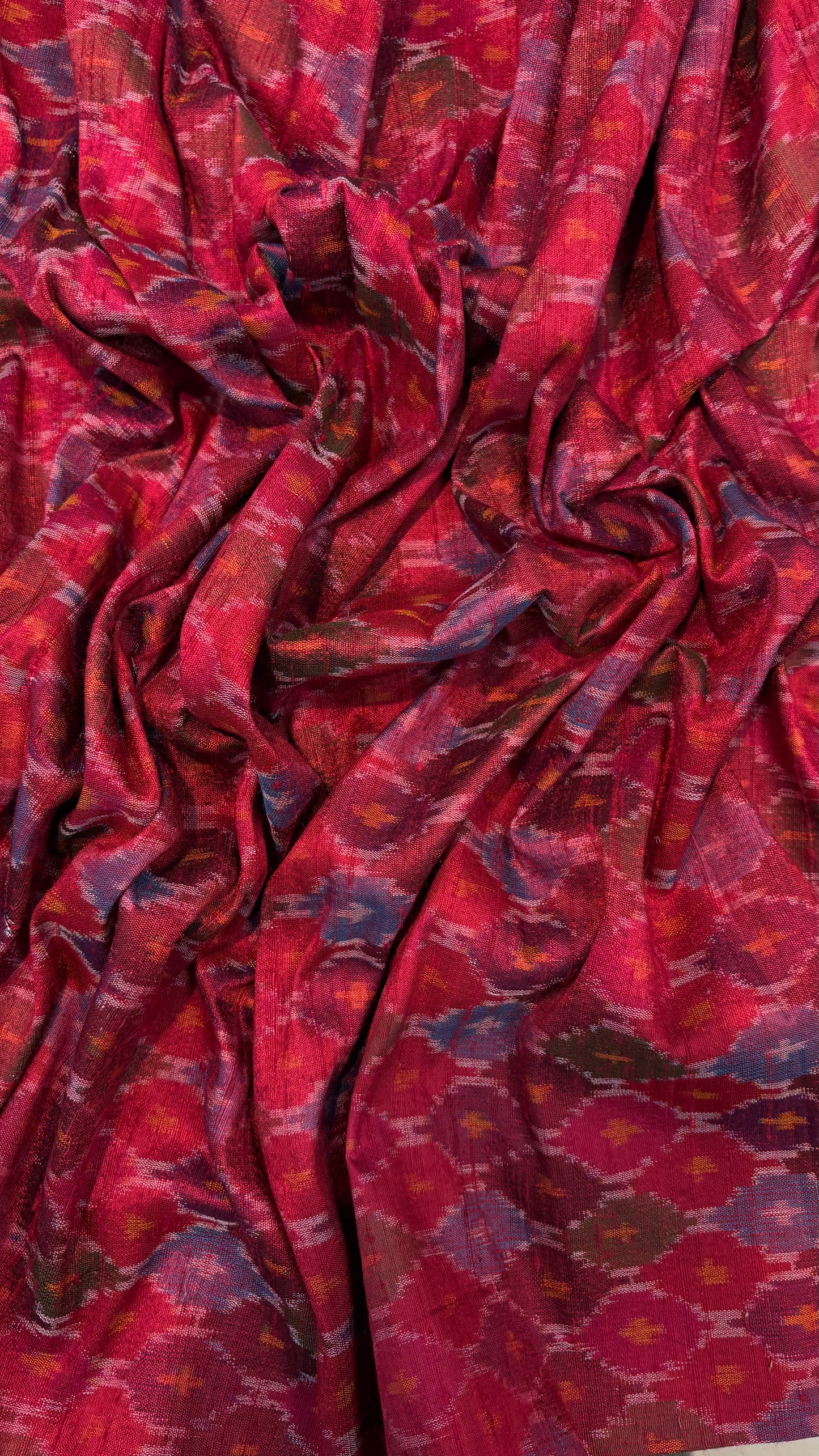 Raw Silk Ikkat