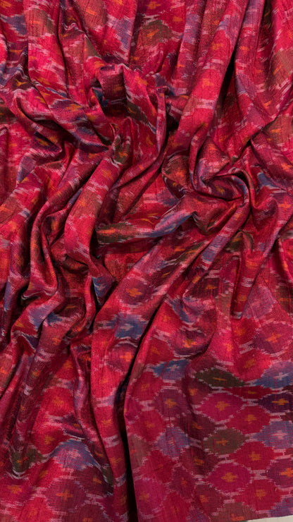 Raw Silk Ikkat