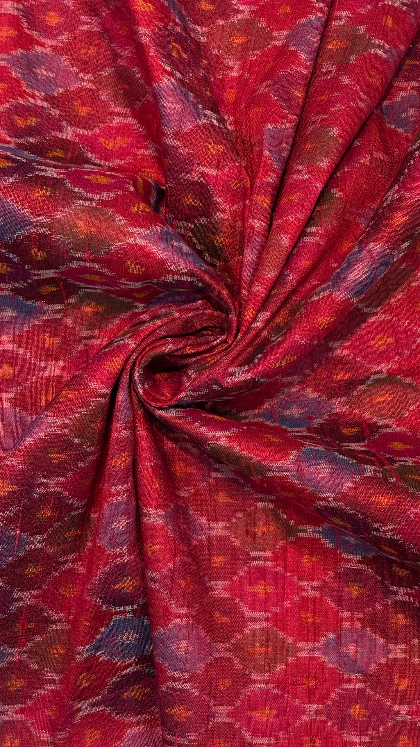 Raw Silk Ikkat