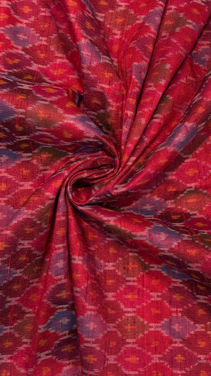 Raw Silk Ikkat