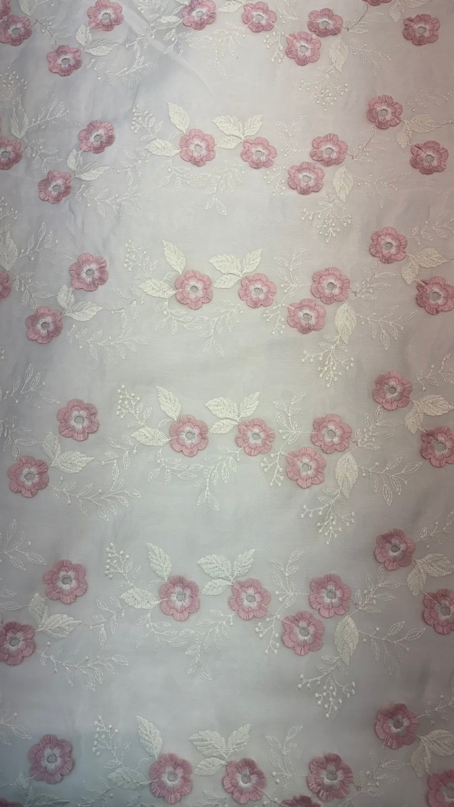 Tencel 3D Embroidery