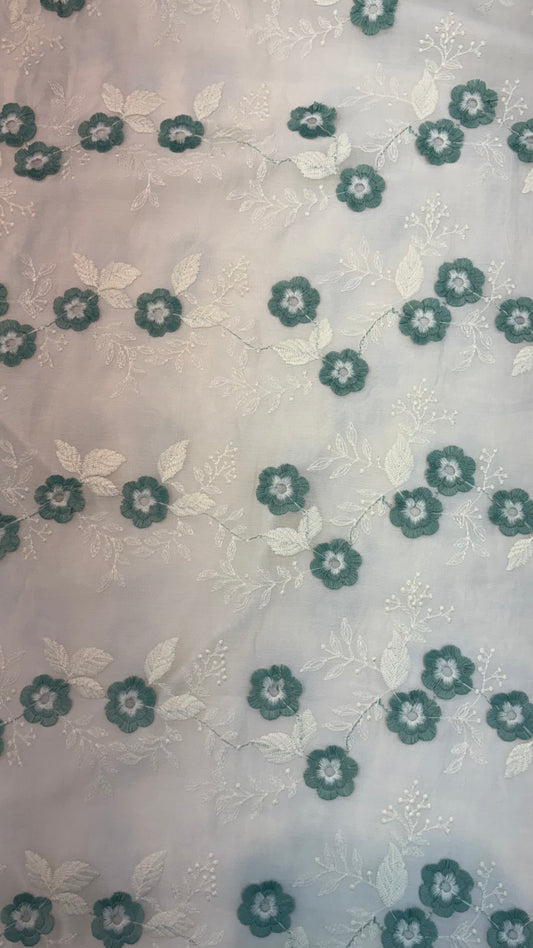Tencel 3D Embroidery