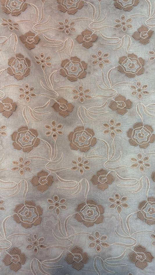 Tencel 3D Embroidery