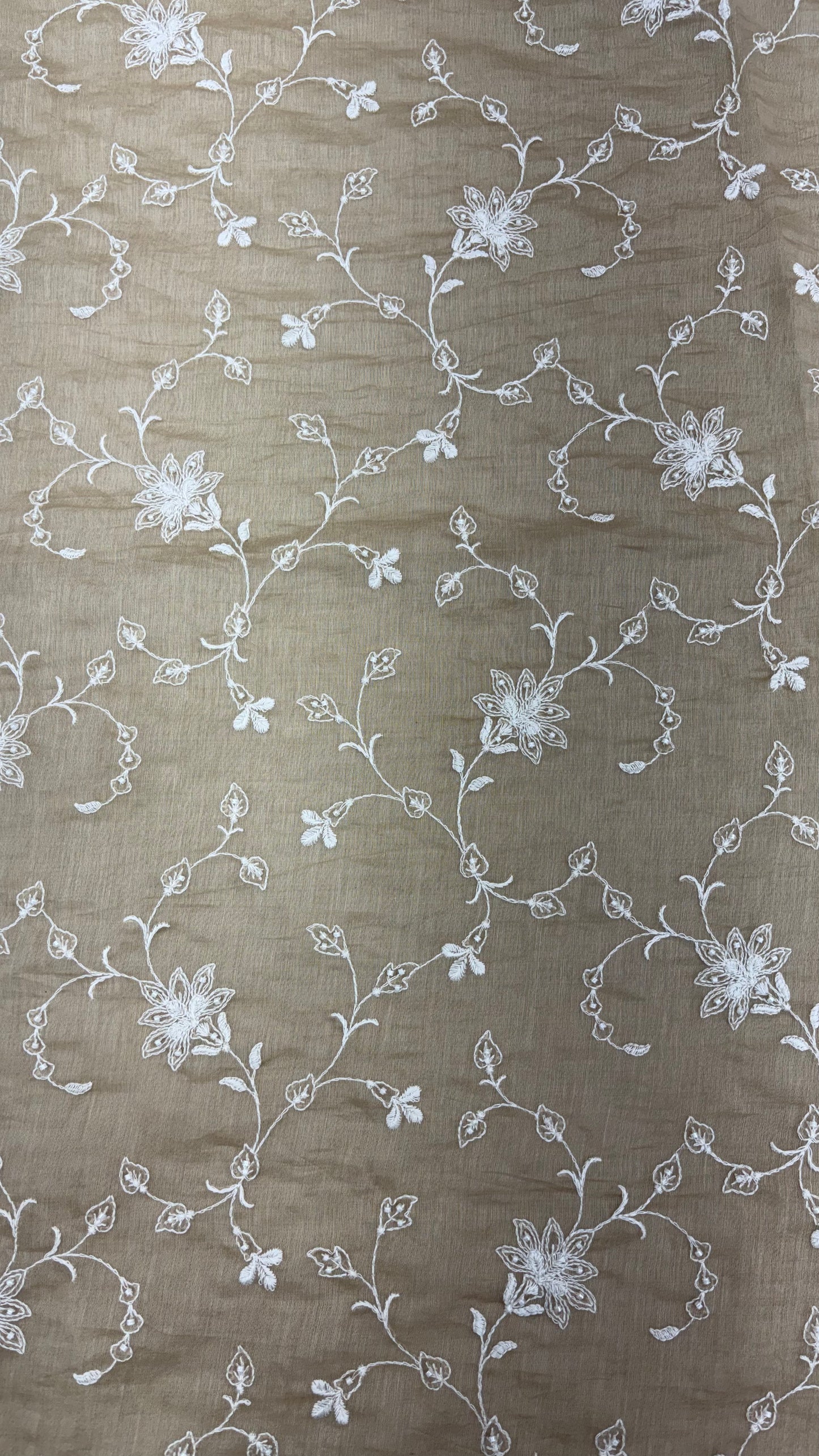 Mul Chanderi Embroidery