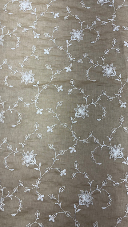 Mul Chanderi Embroidery