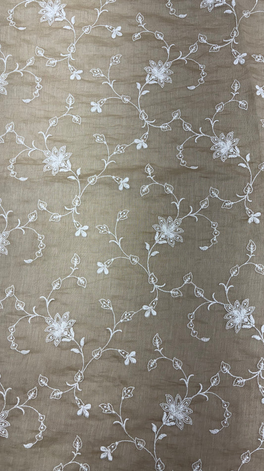 Mul Chanderi Embroidery