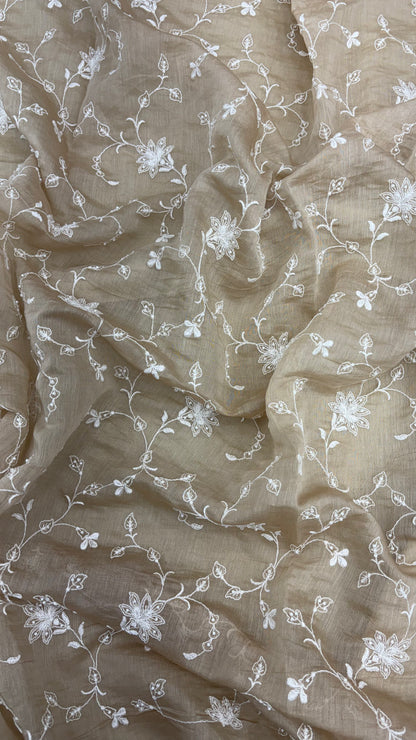 Mul Chanderi Embroidery